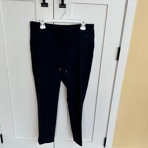 Dalia Women’s Navy Blue Drawstring Pants Size L